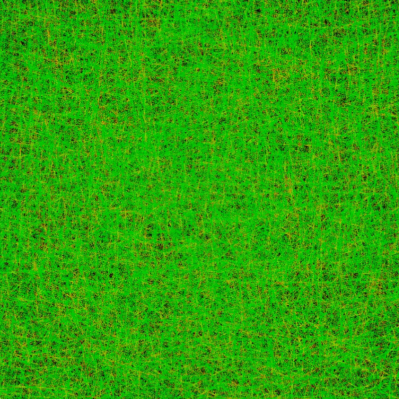 Computer generated green yellow colourfield