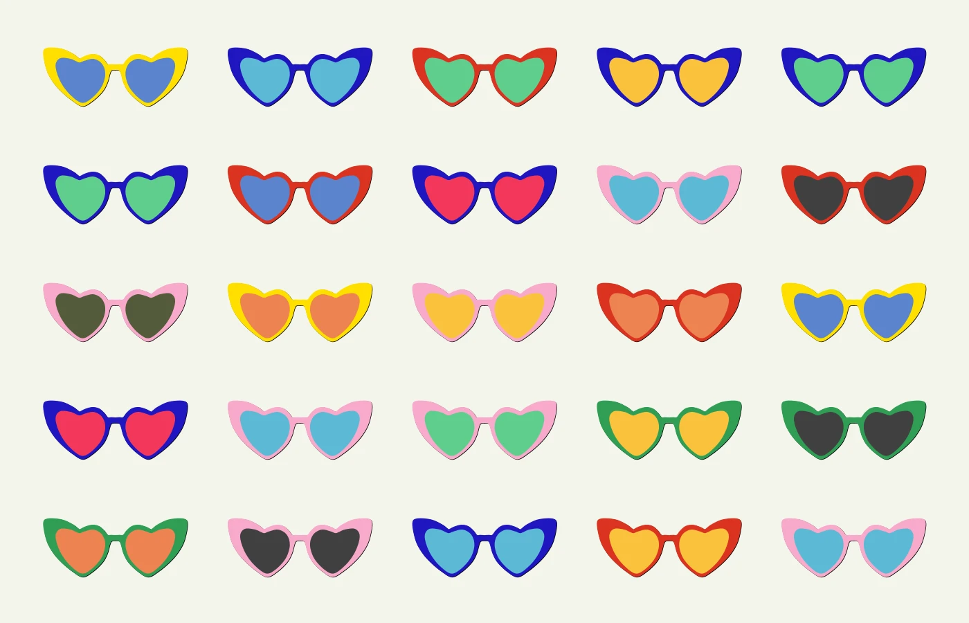 Heart Sunglasses