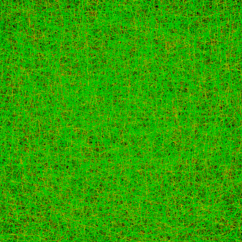 Computer generated green yellow colourfield